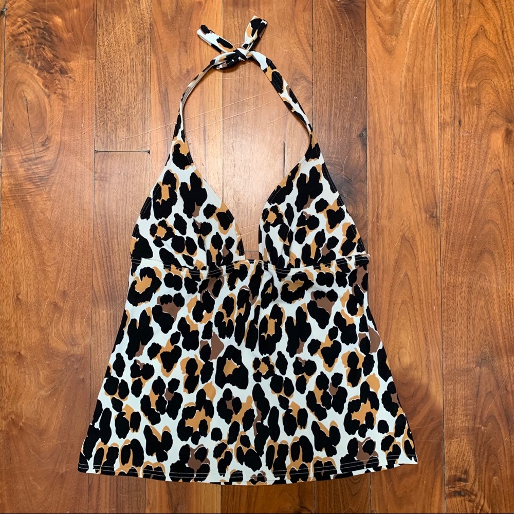 🍎🍎 sale VS Animal Print Tankini Top ~ Super Cute ~ Size M 3/25 🍎🍎